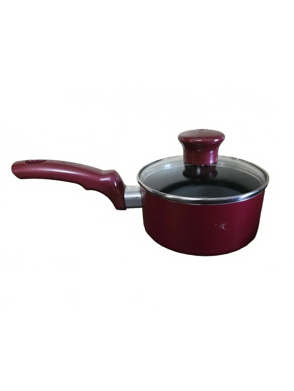 Tfal Red 3qt Saucepan Pot Glass Lid 6